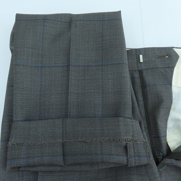 実際に弊社で買取させて頂いたPaul Smith/ポールスミス 裏地総柄 テーラードジャケット/パンツ/セットアップスーツ PL-MX-75466/Mの画像 4枚目