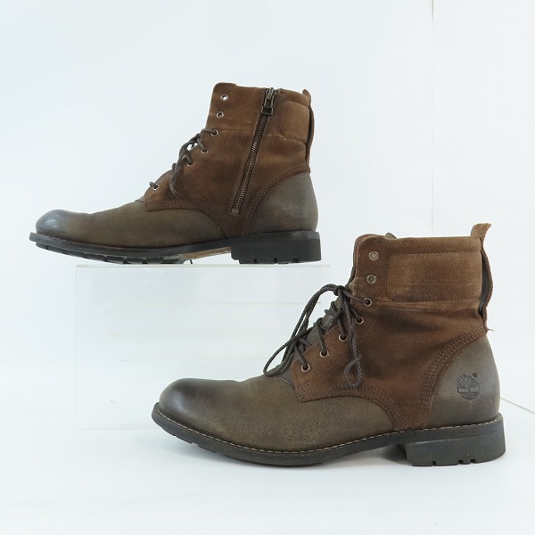 実際に弊社で買取させて頂いたTimberland/ティンバーランド アースキーパーズ シティ プレミアム 6インチ サイド ジップ レースアップ ブーツ 5402R/8.5Wの画像 3枚目