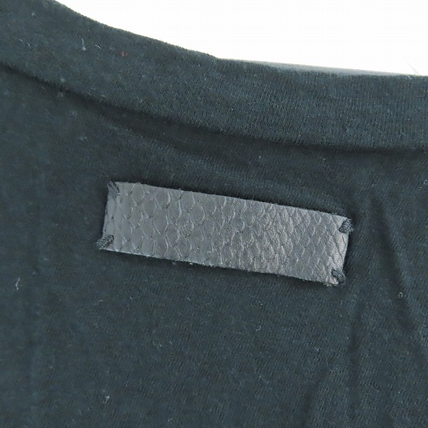 実際に弊社で買取させて頂いたIF SIX WAS NINE/イフシックスワズナイン ROCK OFF M&K HSC Tシャツ カットソー ブラック 0の画像 2枚目