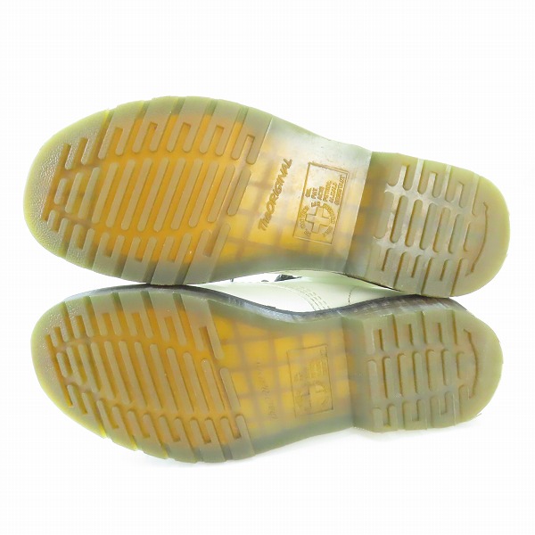 実際に弊社で買取させて頂いたDr.Martens/ドクターマーチン 1460 8EYE BOOT/8ホール ブーツ ホワイト 11822100/UK8の画像 2枚目