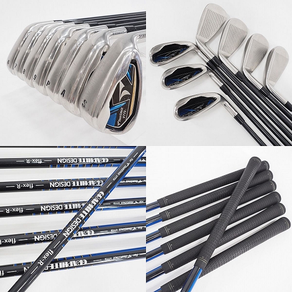 実際に弊社で買取させて頂いたBRIDGESTONE/ブリヂストン TOUR STAGE/ツアーステージ V773 メンズ ゴルフクラブ 13本セット FLEX:R キャディバッグ付の画像 4枚目