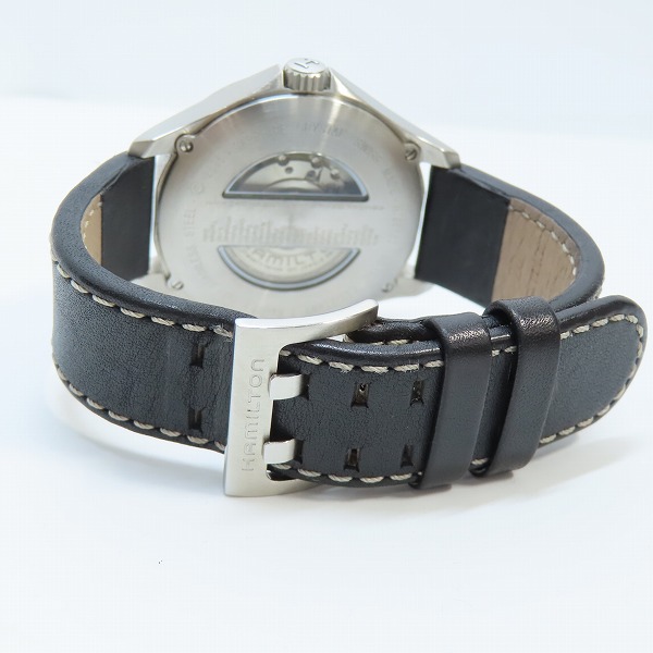 実際に弊社で買取させて頂いたHAMILTON/ハミルトン カーキ アビエーション 自動巻き H766550の画像 2枚目