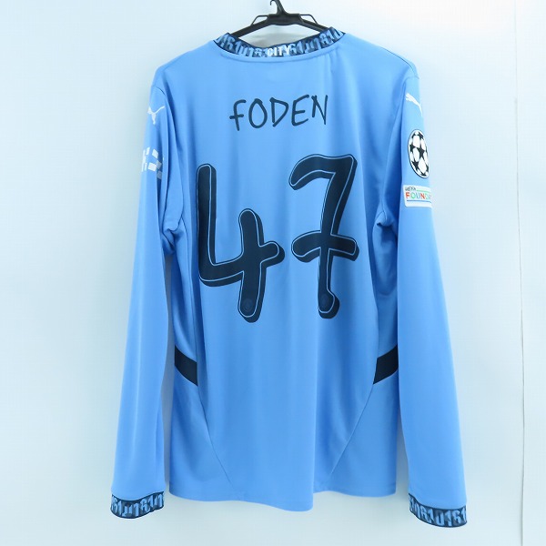 実際に弊社で買取させて頂いたPUMA/プーマ FIFA WORLD CHAMPIONS 2023 Manchester City/マンチェスターシティ FODEN 47 ユニフォーム/Mの画像 1枚目