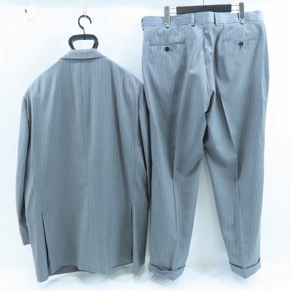 実際に弊社で買取させて頂いた【未使用】Brooks brothers/ブルックスブラザーズ REGENT FIT/テーラードジャケット/パンツ セットアップ グレー/44REG/38Wの画像 1枚目