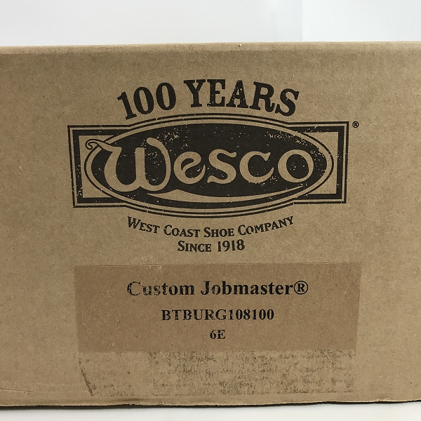 実際に弊社で買取させて頂いたWESCO/ウエスコ Custom Jobmaster/カスタムジョブマスター レースアップブーツ 6Eの画像 9枚目