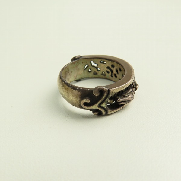 実際に弊社で買取させて頂いたM·A·R·S/MARS/マーズ SEILIN/聖林 ドラゴンギミック シルバーリング/19号の画像 4枚目