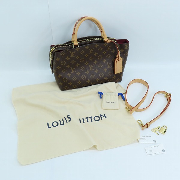 実際に弊社で買取させて頂いたLOUIS VUITTON/ルイヴィトン 2way ハンドバッグ モノグラム プティパレ PM M45900の画像 9枚目