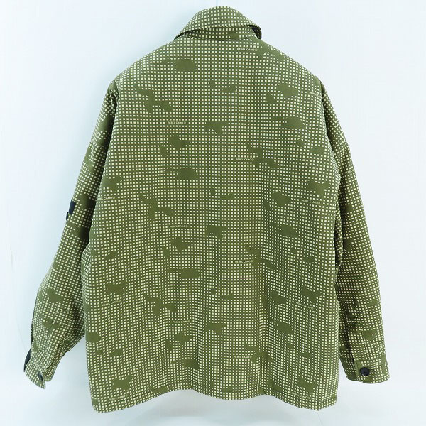 実際に弊社で買取させて頂いたN.HOOLYWOOD×UNDERCOVER/エヌハリウッド×アンダーカバー CPO SHIRT 中綿シャツジャケット 2212-SH36-003 peg/38の画像 1枚目