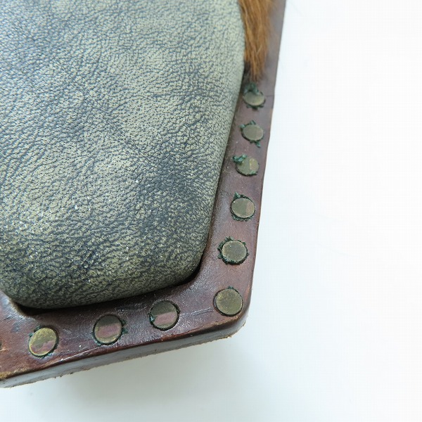 実際に弊社で買取させて頂いたHIROMU TAKAHARA/ヒロムタカハラ ハラコ ウエスタンブーツ/43の画像 7枚目