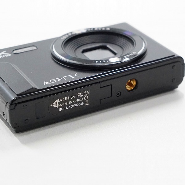 実際に弊社で買取させて頂いたAGPTEK/エージーピーテック KP03C 4400万画素 4K 動画撮影 コンパクトデジタルカメラ 簡易動作確認済みの画像 6枚目