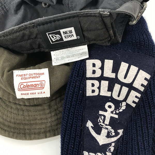 実際に弊社で買取させて頂いた【おまとめ】 ブルーブルー/コールマン/ニューエラ 等 キャップ/ニット帽/ハット 他の画像 1枚目