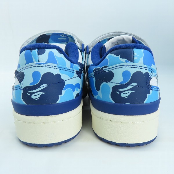 実際に弊社で買取させて頂いた【未使用】 adidas×A BATHING APE/アディダス×アベイシングエイプ Forum 84 Low 30th Anniversary/フォーラム ID4772/26の画像 1枚目