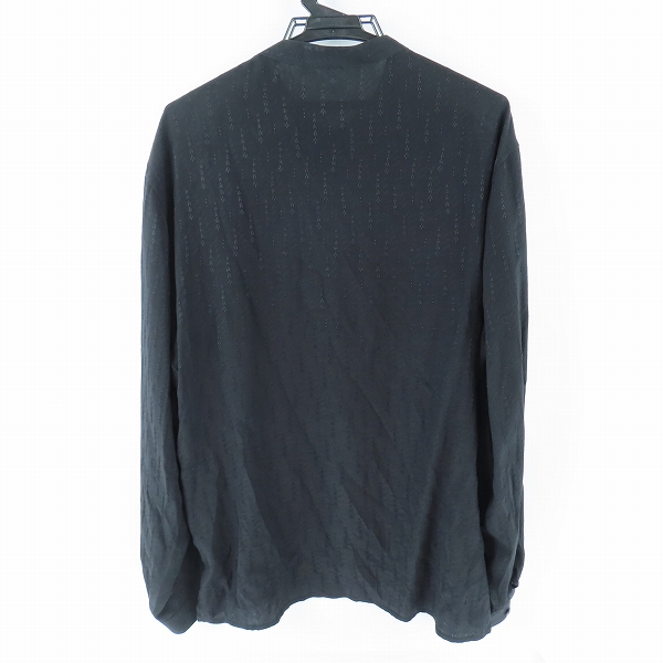 実際に弊社で買取させて頂いた【JPタグ】 SAINT LAURENT/サンローラン ノーカラー ボタンシャツ 42の画像 1枚目