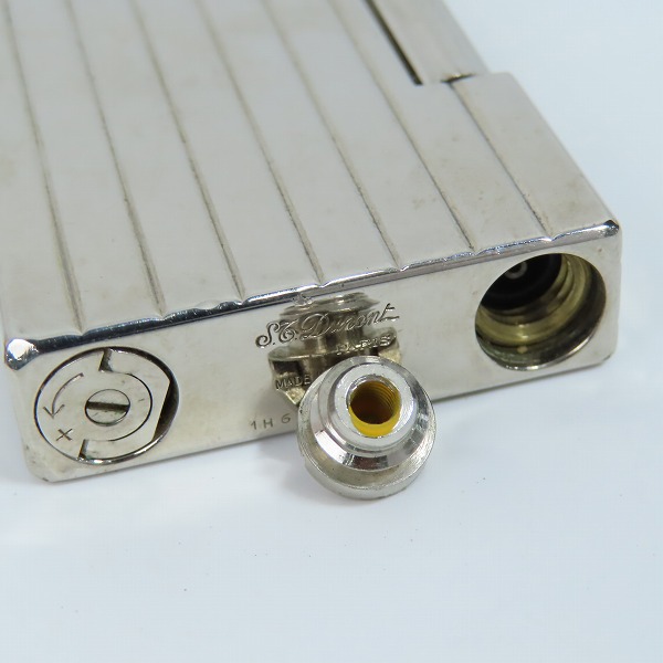 実際に弊社で買取させて頂いたS.T.Dupont/S.T.デュポン LINE2/ライン2 ボーダー ガスライター 16789の画像 6枚目