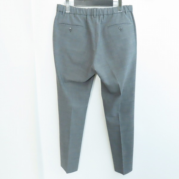 実際に弊社で買取させて頂いたTOMORROWLAND/トゥモローランド ストレッチトロピカルイージースラックス グレー 63-04-02-04203/Sの画像 1枚目