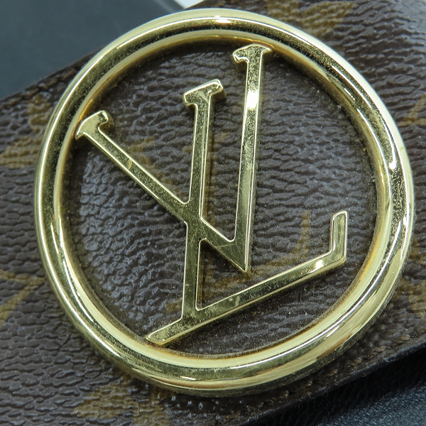 実際に弊社で買取させて頂いたLOUIS VUITTON/ルイ・ヴィトン ロックイットライン レザー モノグラム LVサークル サンダル 37.5の画像 9枚目
