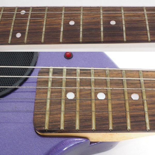 実際に弊社で買取させて頂いた★【難有り】FERNANDES/フェルナンデス ZO-3C ぞうさん ゴールドパーツ アンプ内蔵ギター マッチングヘッド ケース付の画像 3枚目