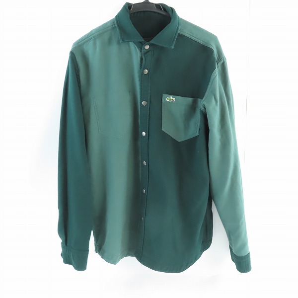 実際に弊社で買取させて頂いたLACOSTE/ラコステ リバーシブル 長袖 シャツ 40の画像 2枚目