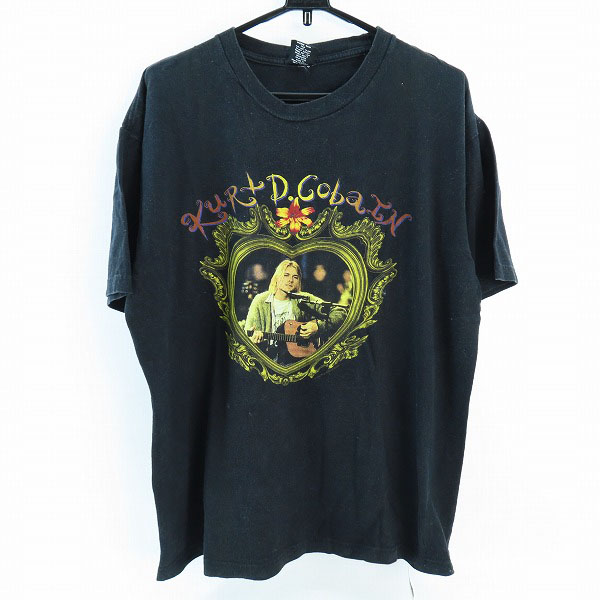 実際に弊社で買取させて頂いたGiant/ジャイアント 94年 ヴィンテージ KURT COBAIN カート・コバーン NIRVANA Tシャツ /XL