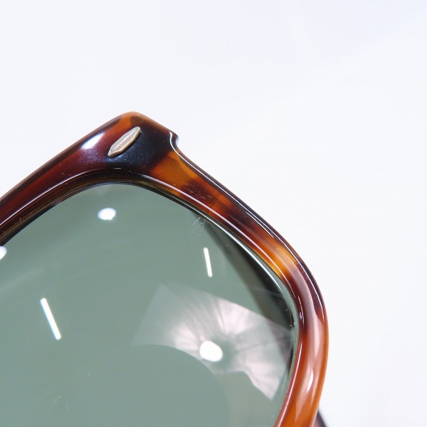 実際に弊社で買取させて頂いたRay-Ban/レイバン B&L/ボシュロム社製 WAYFARER ウェイファーラー サングラス ブラウンの画像 6枚目