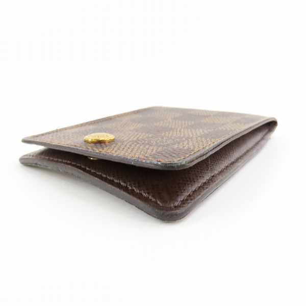 実際に弊社で買取させて頂いたLOUIS VUITTON/ルイヴィトン ダミエ ポルトカルト ID バンドリエール カードケース N60016の画像 2枚目