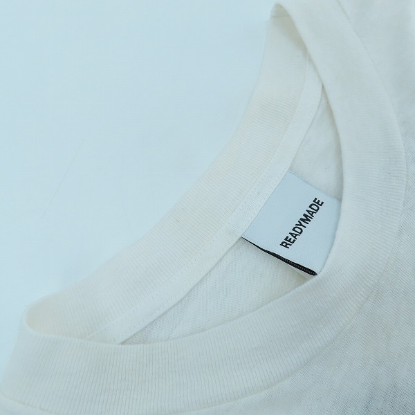 実際に弊社で買取させて頂いたREADYMADE/レディメイド SS T THIS IS MY T 半袖Tシャツ RE-CO-WH-00-00-275/Lの画像 6枚目
