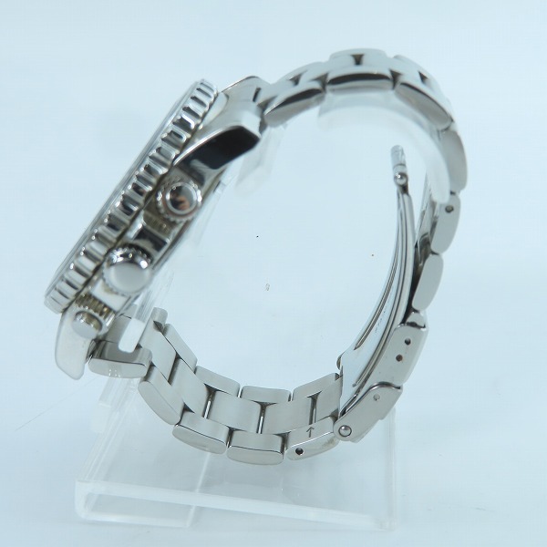 実際に弊社で買取させて頂いたSEIKO/セイコー ダイバーズ クロノグラフ ブラック文字盤 腕時計 7T62-0CV0【動作未確認】の画像 1枚目