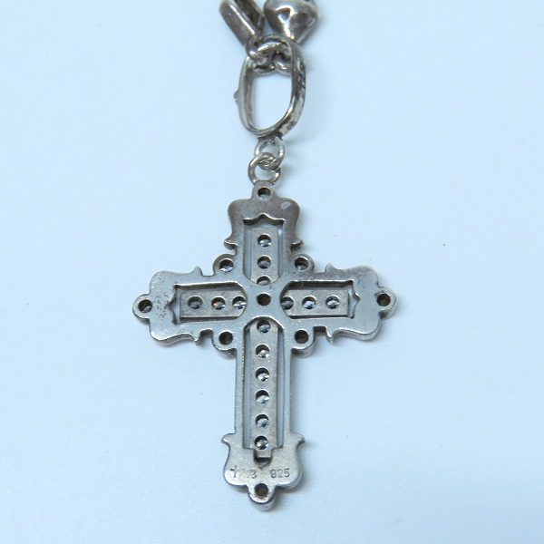 実際に弊社で買取させて頂いたLoree Rodkin/ローリーロドキン バチカンクロス ペンダント/ミクスドダイヤチェーン 16inchの画像 3枚目