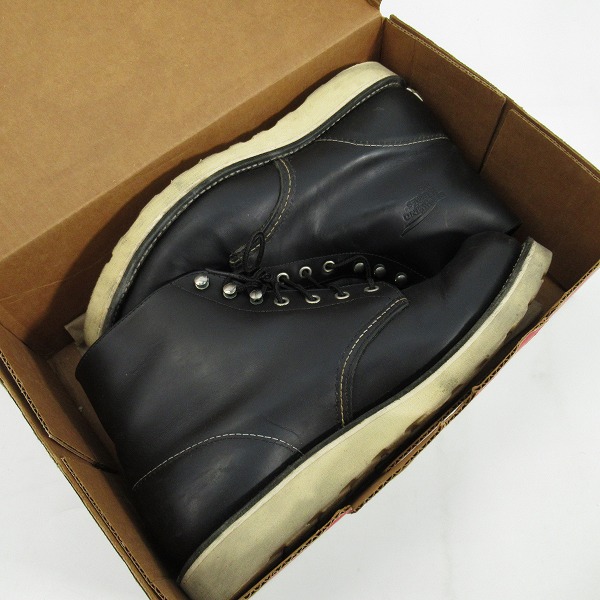 実際に弊社で買取させて頂いたRED WING/レッドウィング アイリッシュセッター CLASSIC ROUND/クラシックラウンド ブーツ 8165/10の画像 8枚目