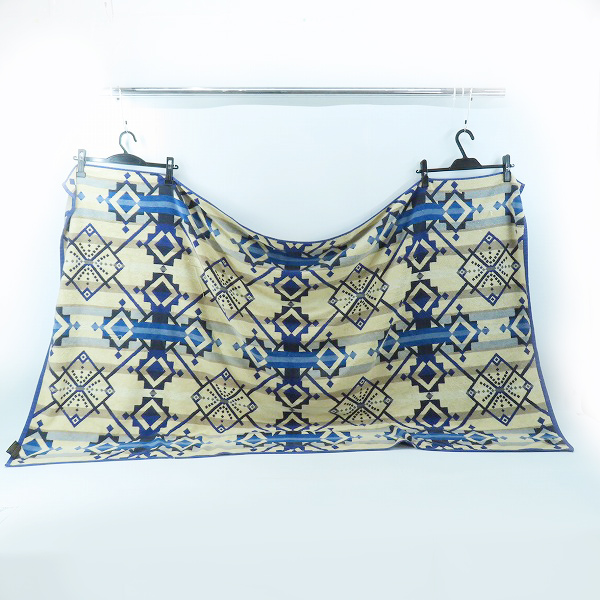 実際に弊社で買取させて頂いたPENDLETON/ペンドルトン OVERSIZED JACQUARD TOWELSブランケット/タオルケットの画像 1枚目