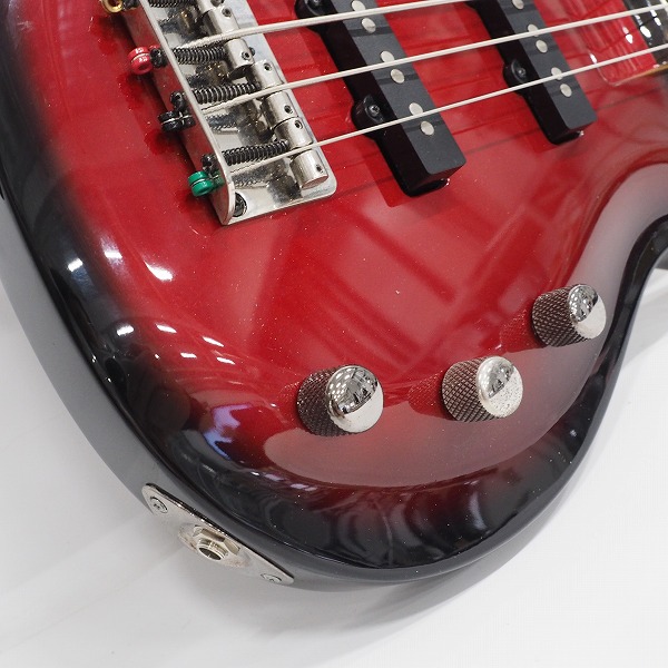 実際に弊社で買取させて頂いた★Aria Pro II/アリアプロ2 IGB コンパクトボディ4弦エレキベース ギグケース付の画像 6枚目