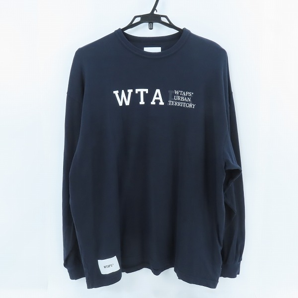 実際に弊社で買取させて頂いたWTAPS/ダブルタップス 23SS DESIGN 01/LS/COTTON.COLLEGE/長袖Tシャツ ロンT 231ATDT-CSM03/04