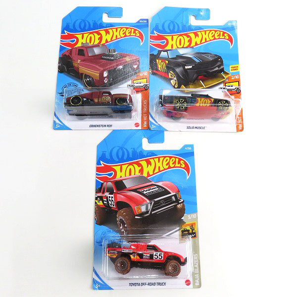 実際に弊社で買取させて頂いた【おまとめ/未開封】Hot Wheels/ホットウィール ERIKENSTEIN ROD/SOLID MUSCLE/'67 JEEPSTER COMMANDO 他の画像 1枚目
