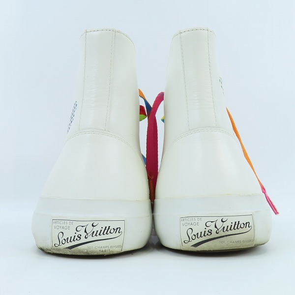 実際に弊社で買取させて頂いたLOUIS VUITTON/ルイヴィトン ハイカットスニーカー MS1127/5の画像 1枚目