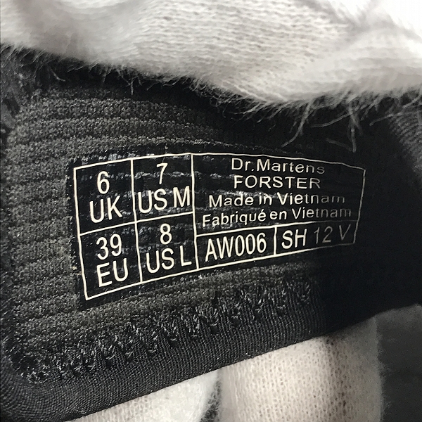実際に弊社で買取させて頂いたDr.Martens/ドクターマーチン サンダル  AW006 SH12V/UK6の画像 5枚目
