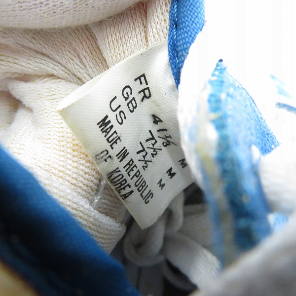 実際に弊社で買取させて頂いた【観賞用】adidas/アディダス 80s VINTAGE INSTINCT/ヴィンテージ インスティクト 韓国製 SH8709/US7.5の画像 5枚目