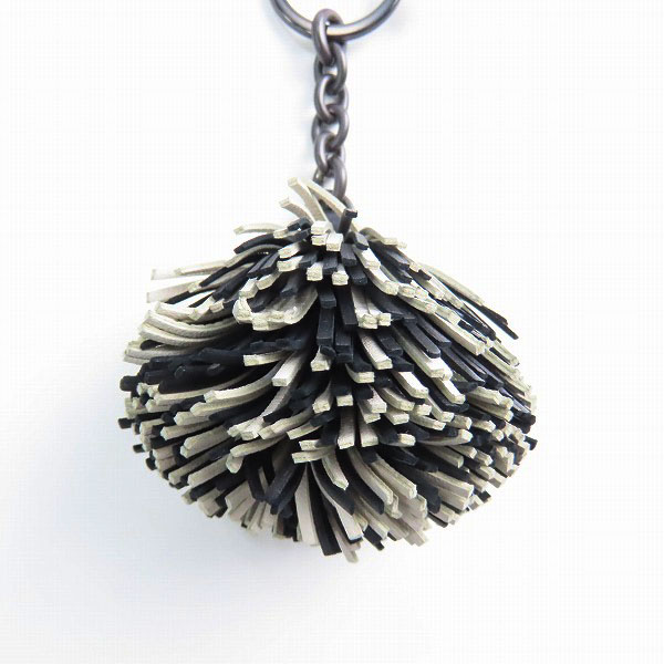 実際に弊社で買取させて頂いたBOTTEGA VENETA/ボッテガヴェネタ レザー キーホルダーの画像 1枚目