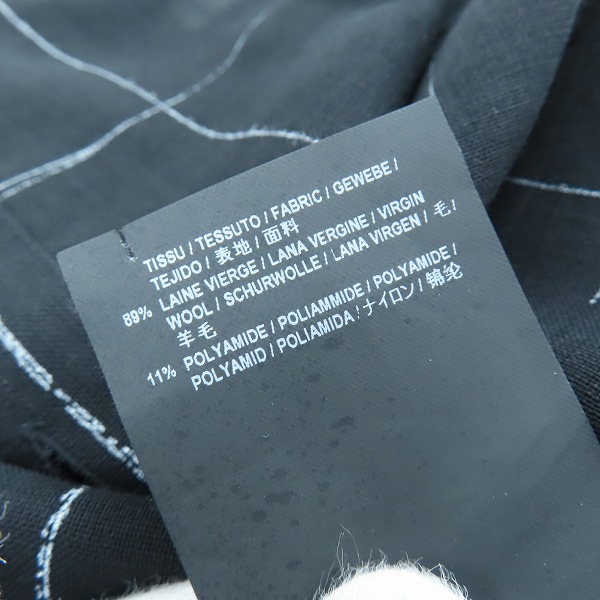 実際に弊社で買取させて頂いた【JPタグ】SAINT LAURENT/サンローラン チェック柄ウール混シャツ 長袖 481867 Y330R/36の画像 6枚目