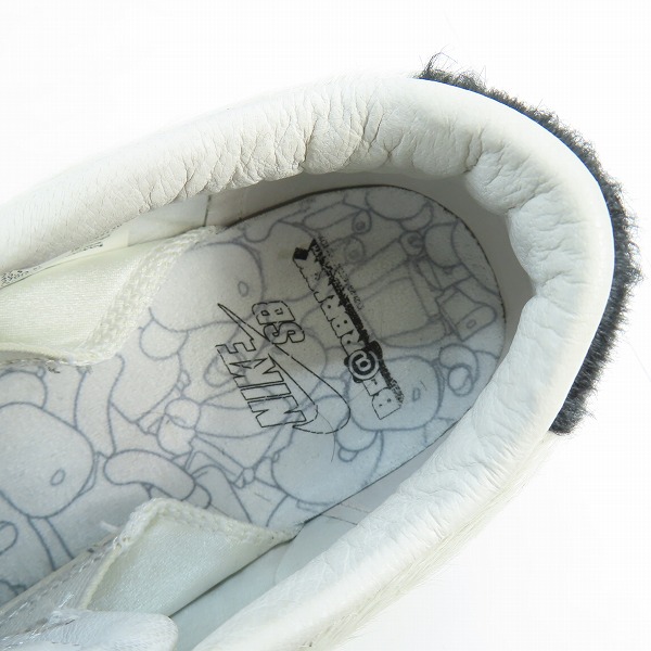 実際に弊社で買取させて頂いたNIKE×MEDICOM TOY/ナイキ×メディコムトイ BLAZER LOW BE@RBRICK/ベアブリック CZ4620-200/27の画像 4枚目