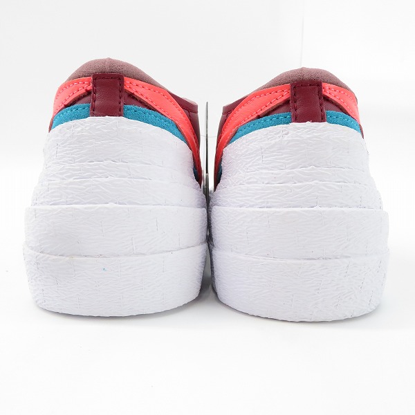 実際に弊社で買取させて頂いた【未使用】NIKE×SACAI×KAWS/ナイキ×サカイ×カウズ BLAZER LOW Team Red ブレーザー DM7901-600 28.0の画像 1枚目