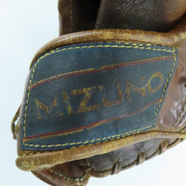 実際に弊社で買取させて頂いたMizuno/ミズノ Multi Hinge ワールドウィン GPT-3 硬式 投手 右投げ用 グローブの画像 3枚目