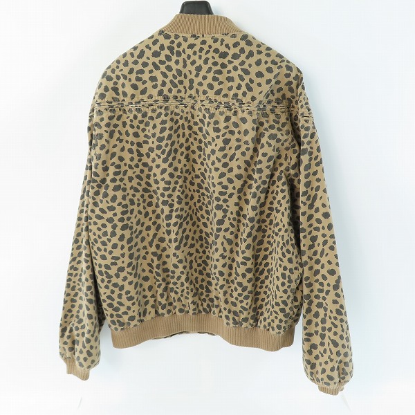 実際に弊社で買取させて頂いたHYSTERIC GLAMOUR/ヒステリックグラマー 22SS CHEETAH柄 カップショルダー ジャケッ02221AB05/Mの画像 1枚目
