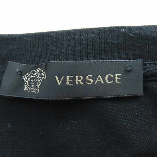実際に弊社で買取させて頂いた【JPタグ】VERSACE/ヴェルサーチ コットン メデューサ 半袖 Tシャツ A77987/Mの画像 2枚目