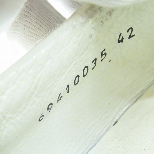 実際に弊社で買取させて頂いたHIROMU TAKAHARA/ヒロムタカハラ 型押し/ハラコ切り替えシューズ 69410035/42の画像 5枚目