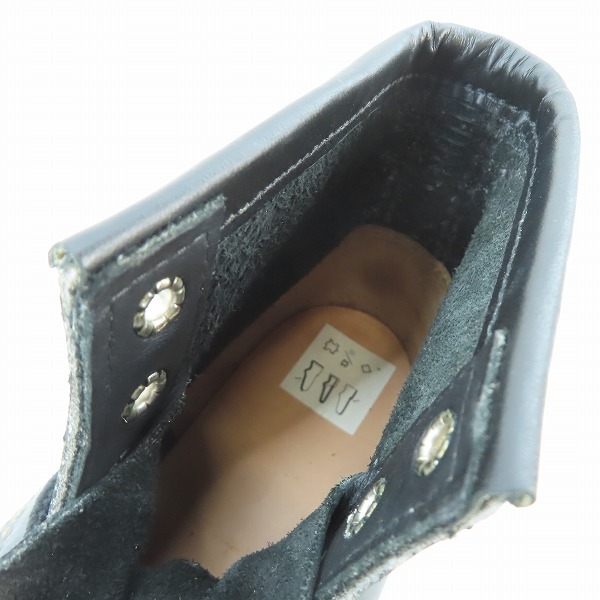 実際に弊社で買取させて頂いたRED WING/レッドウィング モックブーツ/アイリッシュセッター ブラック 08130-2/7.5の画像 4枚目