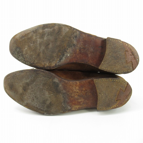 実際に弊社で買取させて頂いたJOHN LOBB/ジョンロブ SEYMOUR/セイムール スエード レザー シューズ 9016/10Dの画像 2枚目