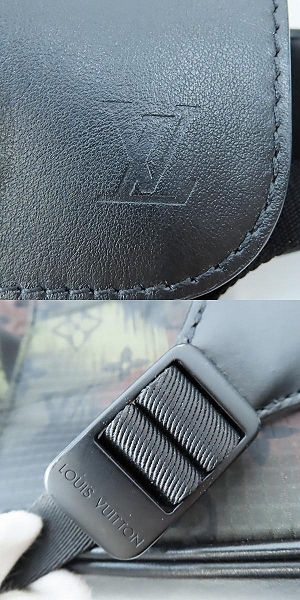 実際に弊社で買取させて頂いたLOUIS VUITTON/ルイヴィトン モノグラム カモフラージュ クリストファーPM/バックパック/M56411の画像 4枚目