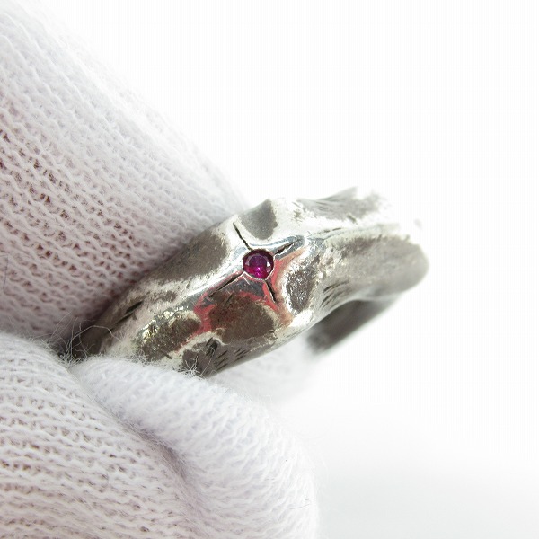 実際に弊社で買取させて頂いたBloody Mary/ブラッディマリー Lapis/ラピス リング 石入り/15号の画像 6枚目