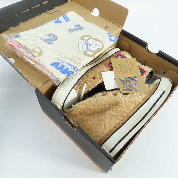 実際に弊社で買取させて頂いた【未使用】CONVERSE×Disney/コンバース×ディズニー Duffy ALL STAR HI/ダッフィー オールスター/1CK054/23.5の画像 6枚目
