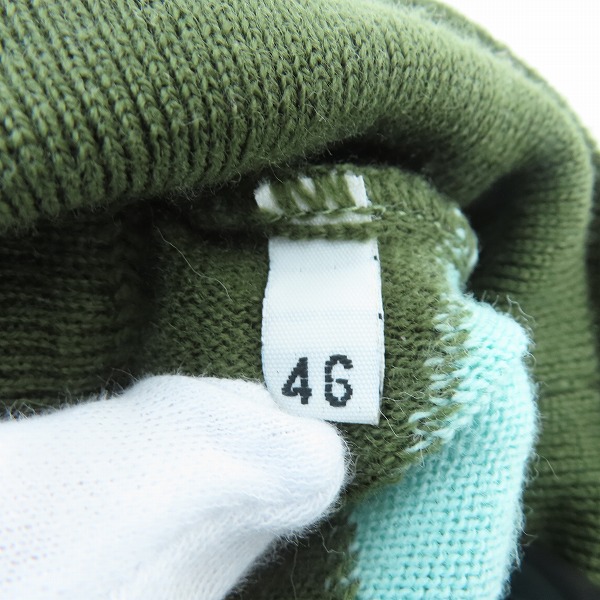 実際に弊社で買取させて頂いたGIANNI VERSACE/ジャンニヴェルサーチ タートルネックニット セーター/46の画像 3枚目